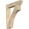 Ekena Millwork Westlake Slat Rough Sawn Outlooker, Douglas Fir, 8"W x 38"D x 42"H OUT08X38X42WTL06RDF - alternate 1